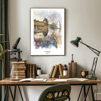 Paris Reflections Poster
