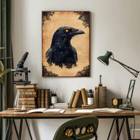 The Enigmatic Raven Poster