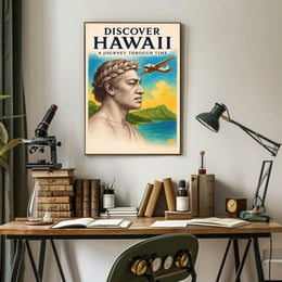Discover Hawaii A Journey Through Time Poster PosterGoat