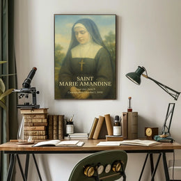 Saint Marie Amandine Poster