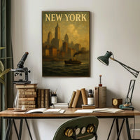 New York Cityscape Poster