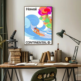 Hawaii Surf Adventure Poster