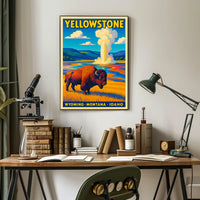 Yellowstone National Park Poster