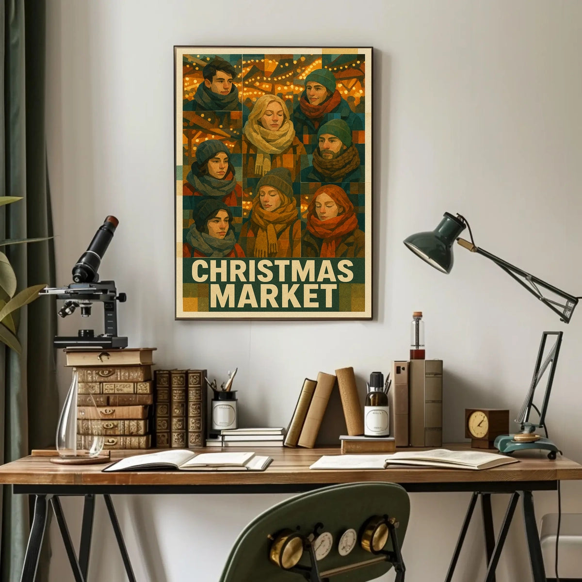 Christmas Market Poster