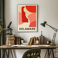 Delaware A Modern Tribute Poster