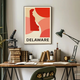 Delaware A Modern Tribute Poster