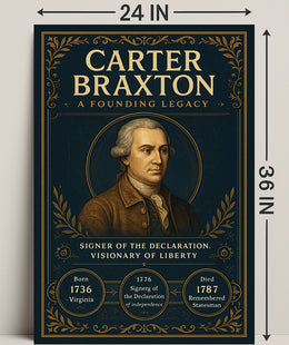 Carter Braxton A Founding Legacy Poster PosterGoat