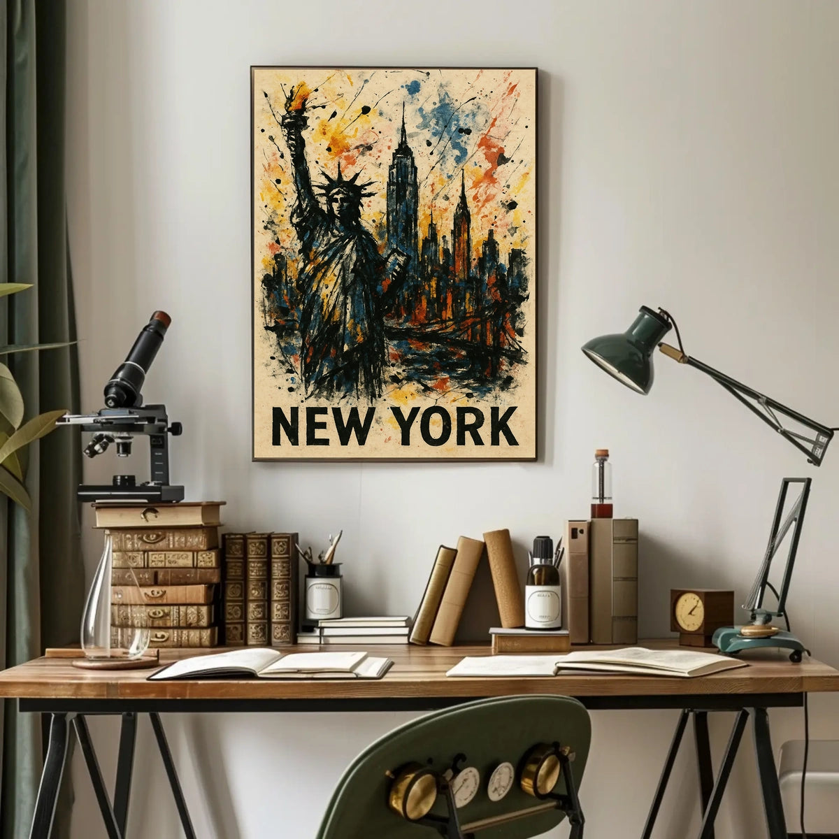 New York City Skyline Poster