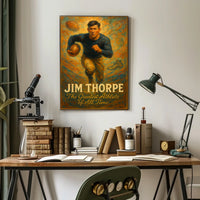 Jim Thorpe Legendary Athlete Jim Thorpe Poster