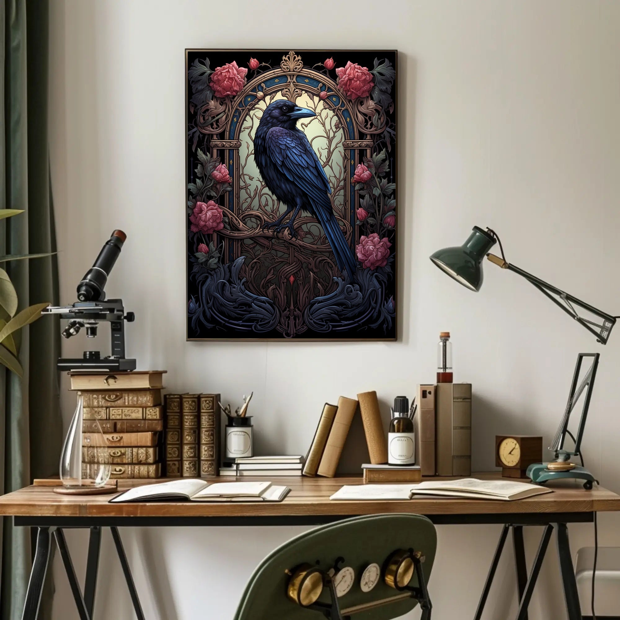 The Enchanted Raven Poster