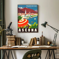 Ascona Travel Poster