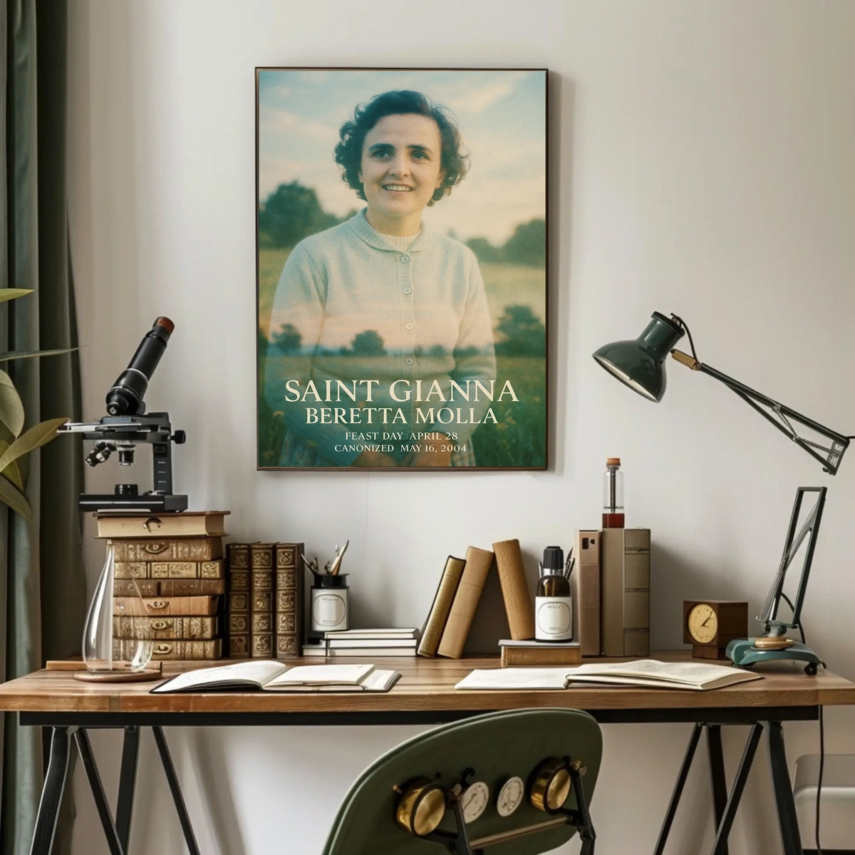 Saint Gianna Beretta Molla Poster