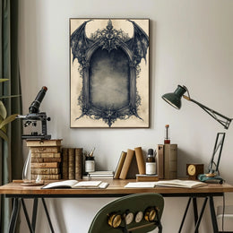 Gothic Frame Design Poster