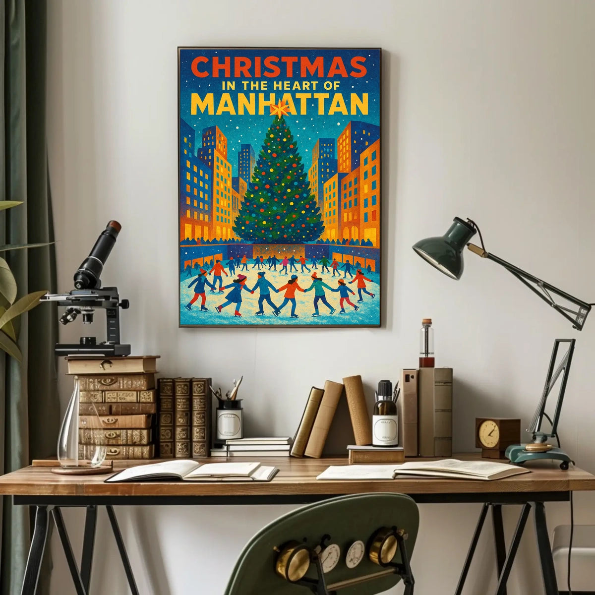 Christmas in the Heart of Manhattan Poster