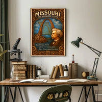 Missouri The Show Me State Poster