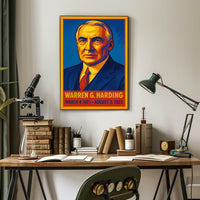 Warren G. Harding Presidential Term Poster