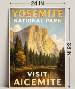 Yosemite National Park Poster PosterGoat