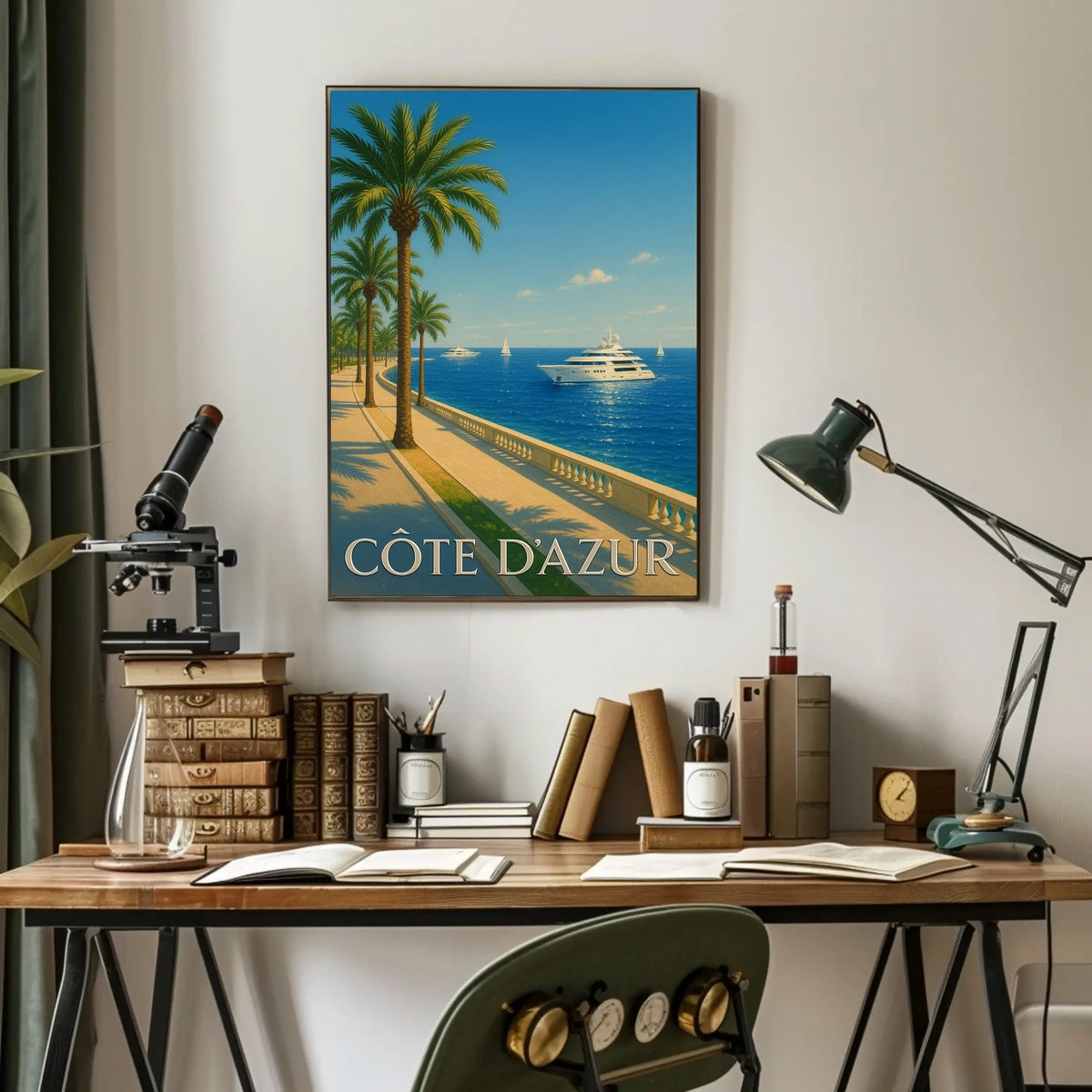 Côte DAzur Poster