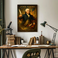 John Adams Vintage Historical or Presidential Poster