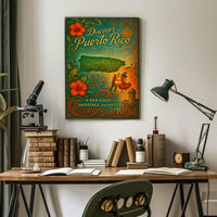 Discover Puerto Rico Poster