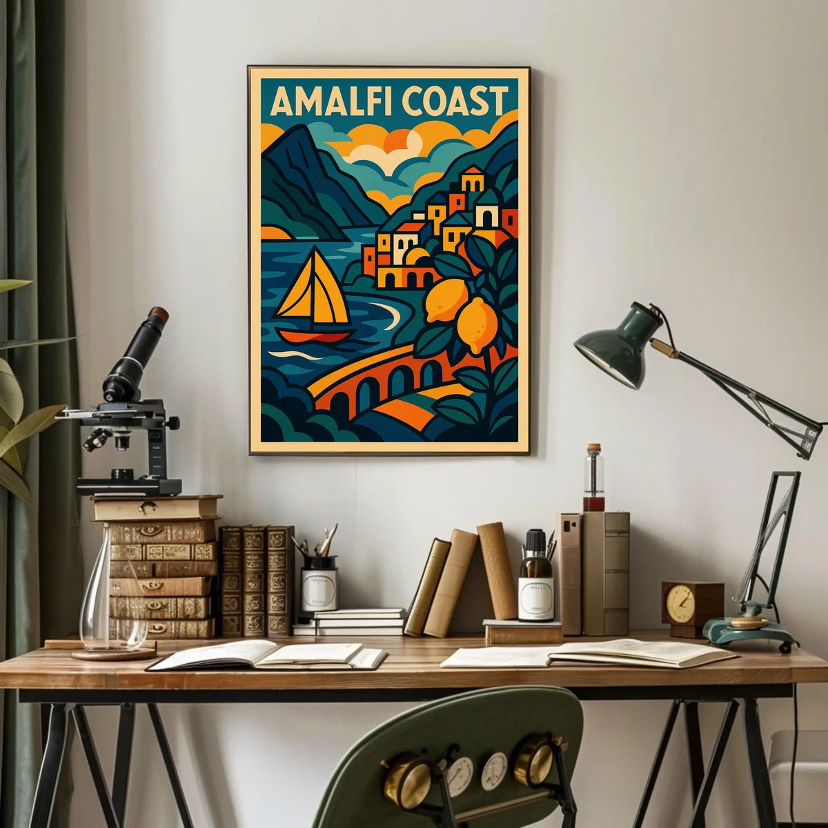 Amalfi Coast Poster
