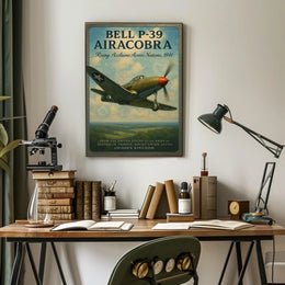 Bell P-39 Airacobra Rising Acclaims Poster