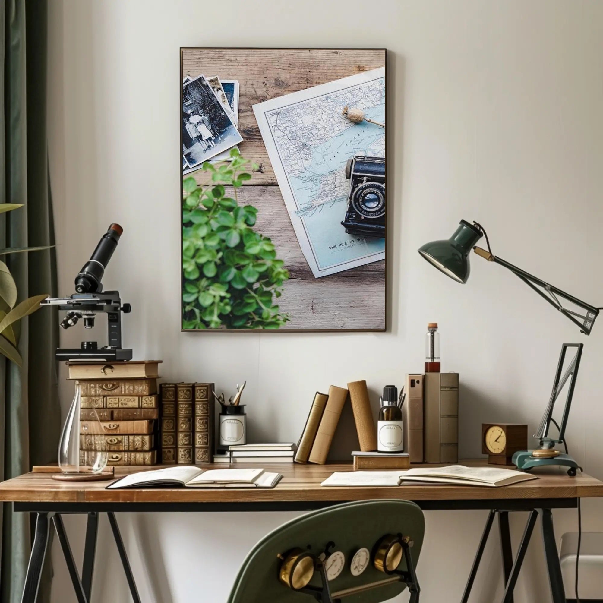 Vintage Exploration Poster PosterGoat