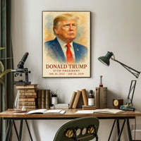 Visionary in Command Donald Trump Poster