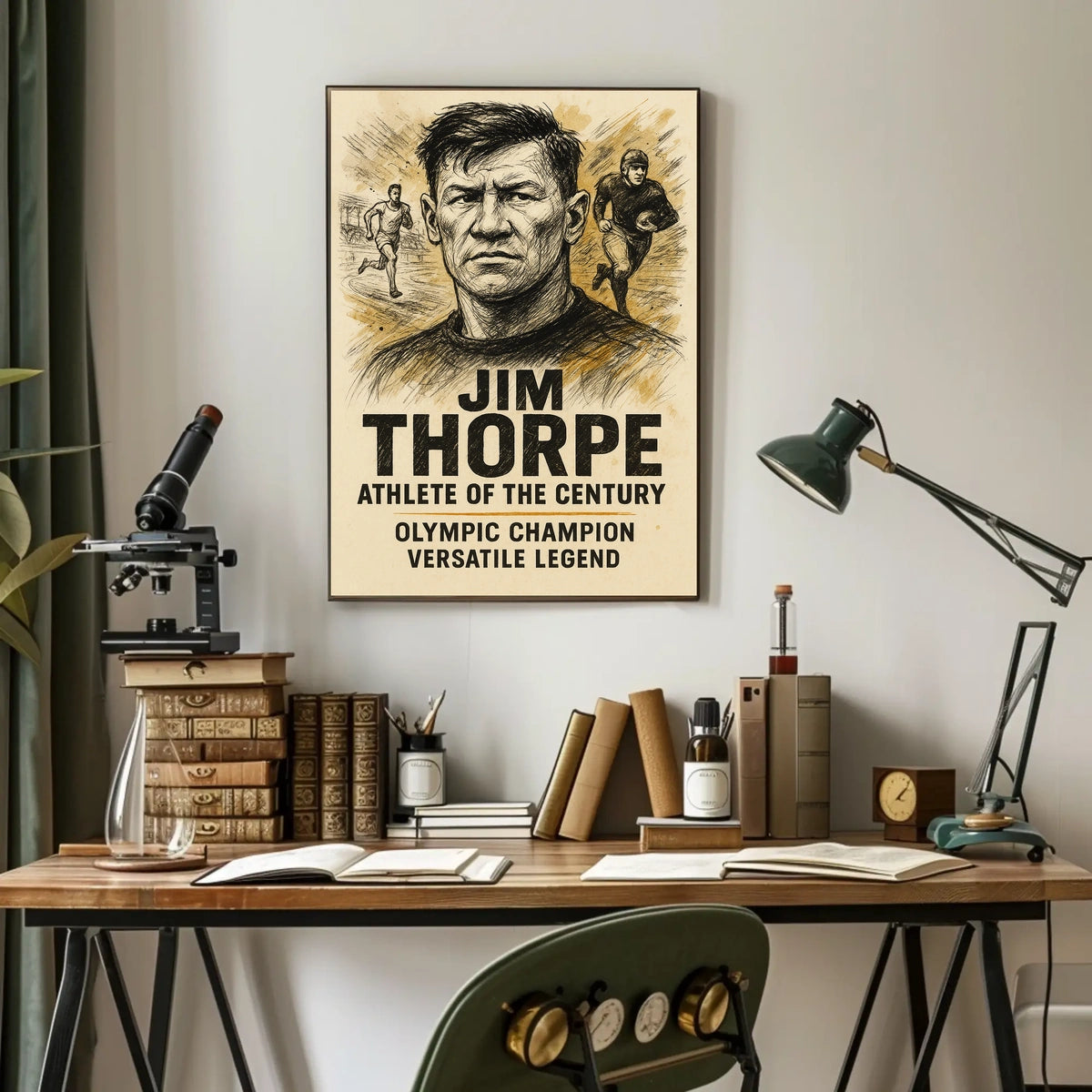 Legendary Olympic Champion Tribute Poster