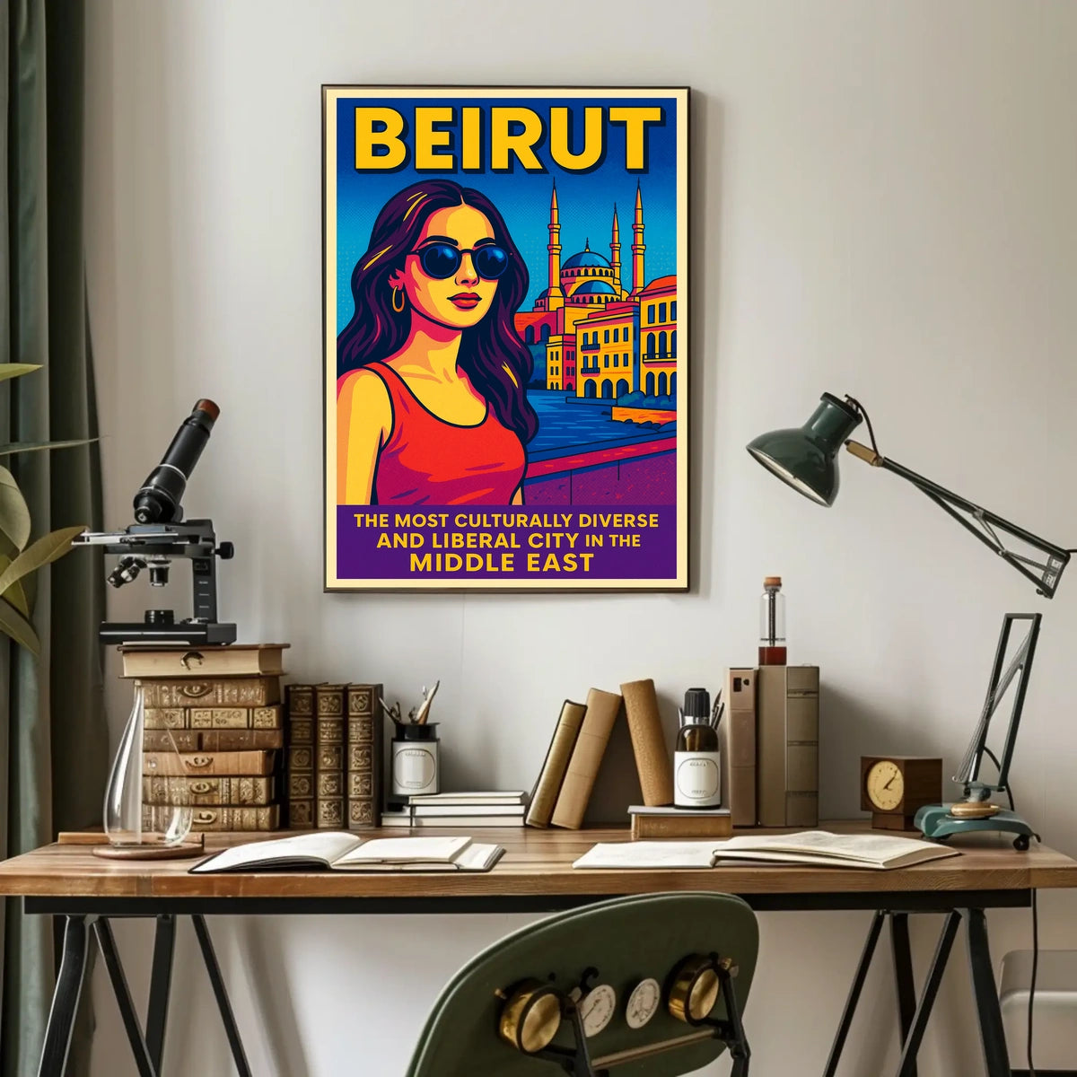 Beirut A Cultural Hub Poster