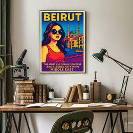 Beirut A Cultural Hub Poster