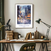 Vancouver Cityscape Poster PosterGoat
