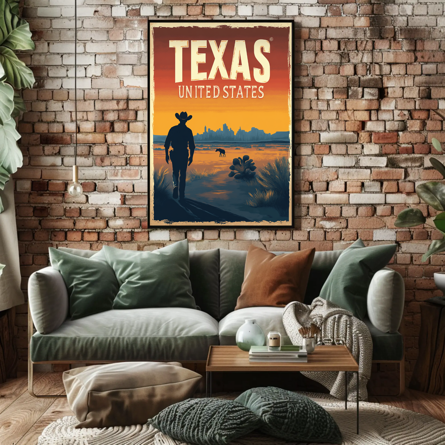 Texas Vintage Poster