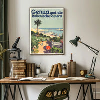 Genua Und Die Italienische Riviera Poster