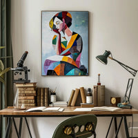 Abstract Contemplation Poster Modern Abstract Print