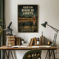 Austin River Of Lights Poster
