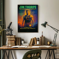 Jim Thorpe The Legend Of Versatility Poster