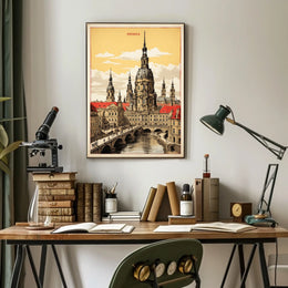 Dresden Architectural Elegance Poster