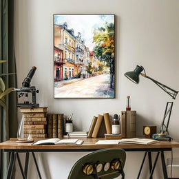 Belarus Minsk Old Town View Poster