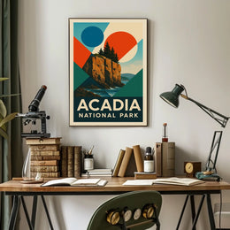 Acadia National Park Poster