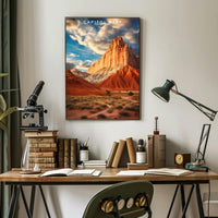 Capitol Reef Majestic Landscape Poster Print
