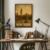 New York City Skyline Poster
