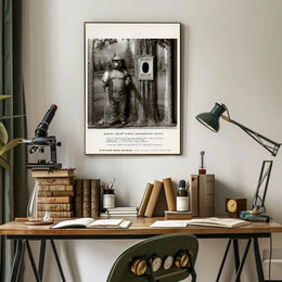 Smokey Bear Photo Background Scene Poster PosterGoat