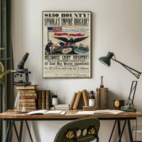 Civil War Era Military Recruitment Poster