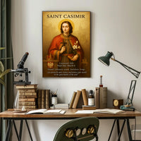 Saint Casimir Poster PosterGoat