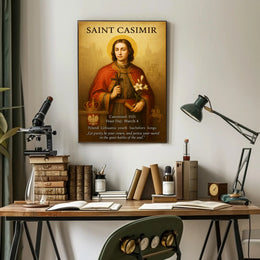 Saint Casimir Poster PosterGoat