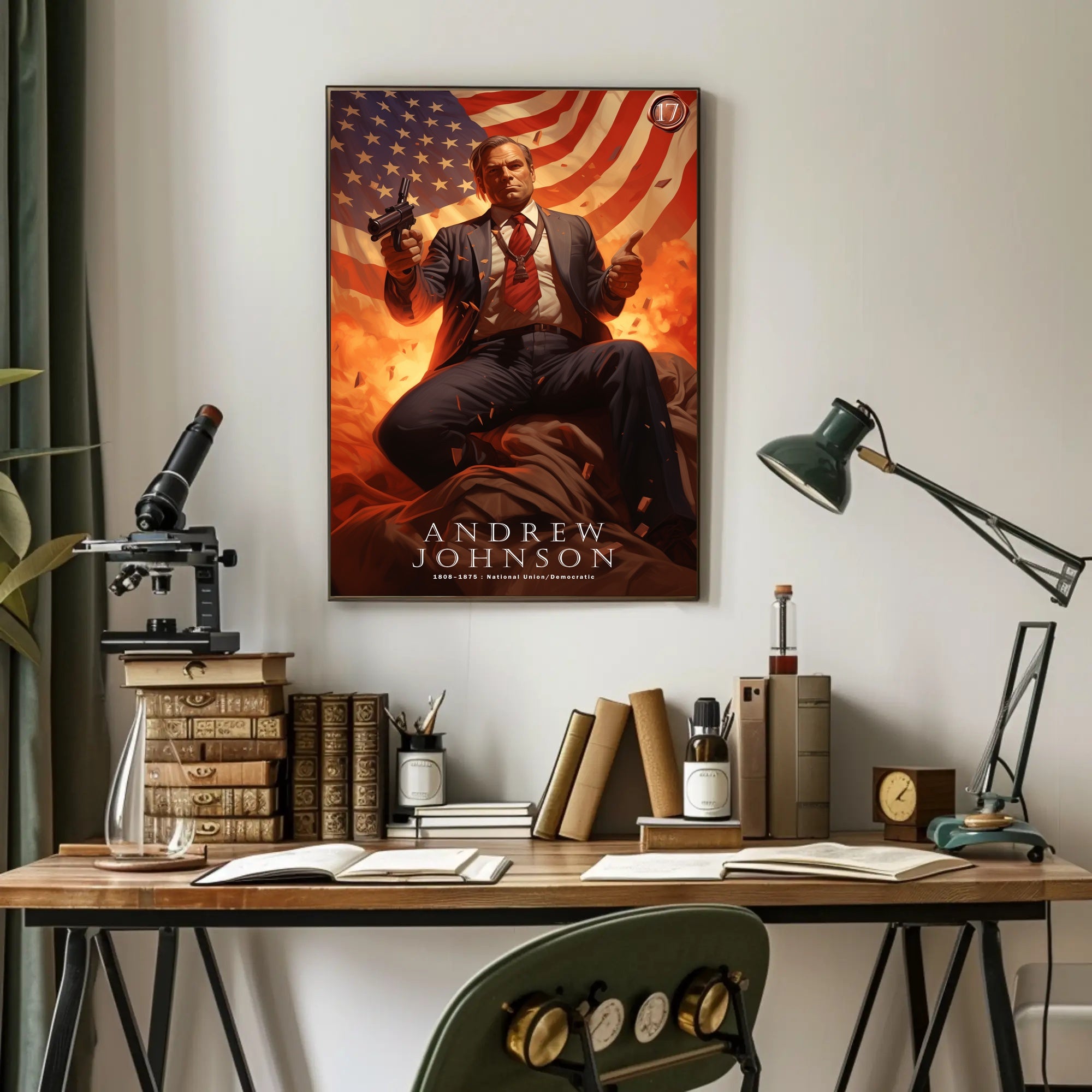 Andrew Johnson Commemorative Poster