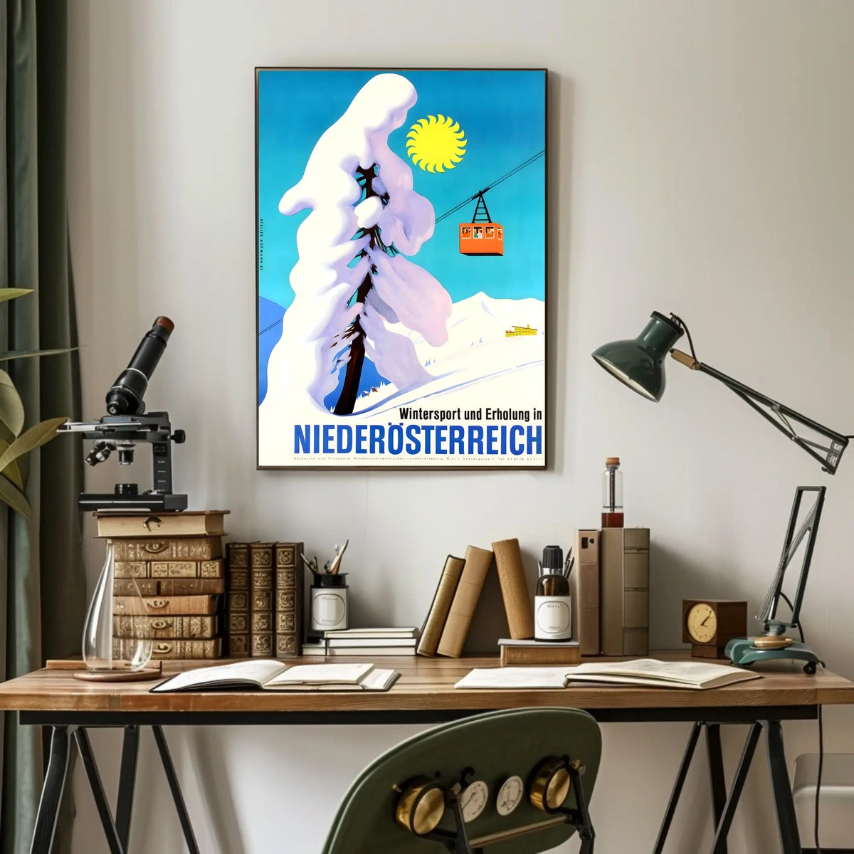 Winter Sports in Niederösterreich Poster