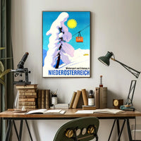 Winter Sports in Niederösterreich Poster