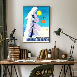 Winter Sports in Niederösterreich Poster